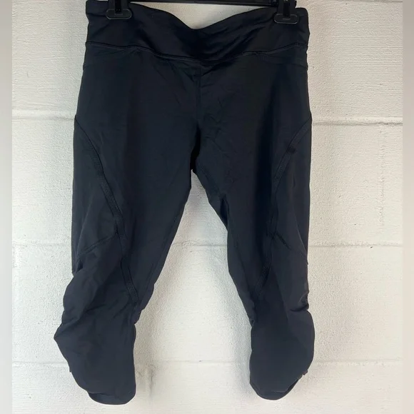 Lululemon Run For Your Life Crop Ruched Leggings, 8 - Picture 3 of 13